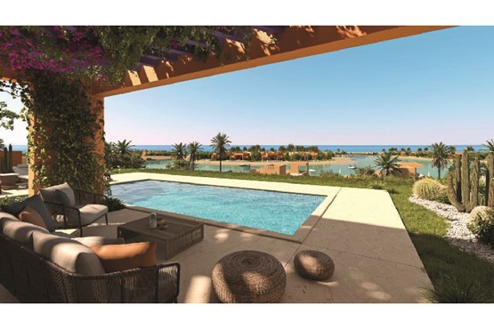 3 BR Villa with lagoon view in North Bay